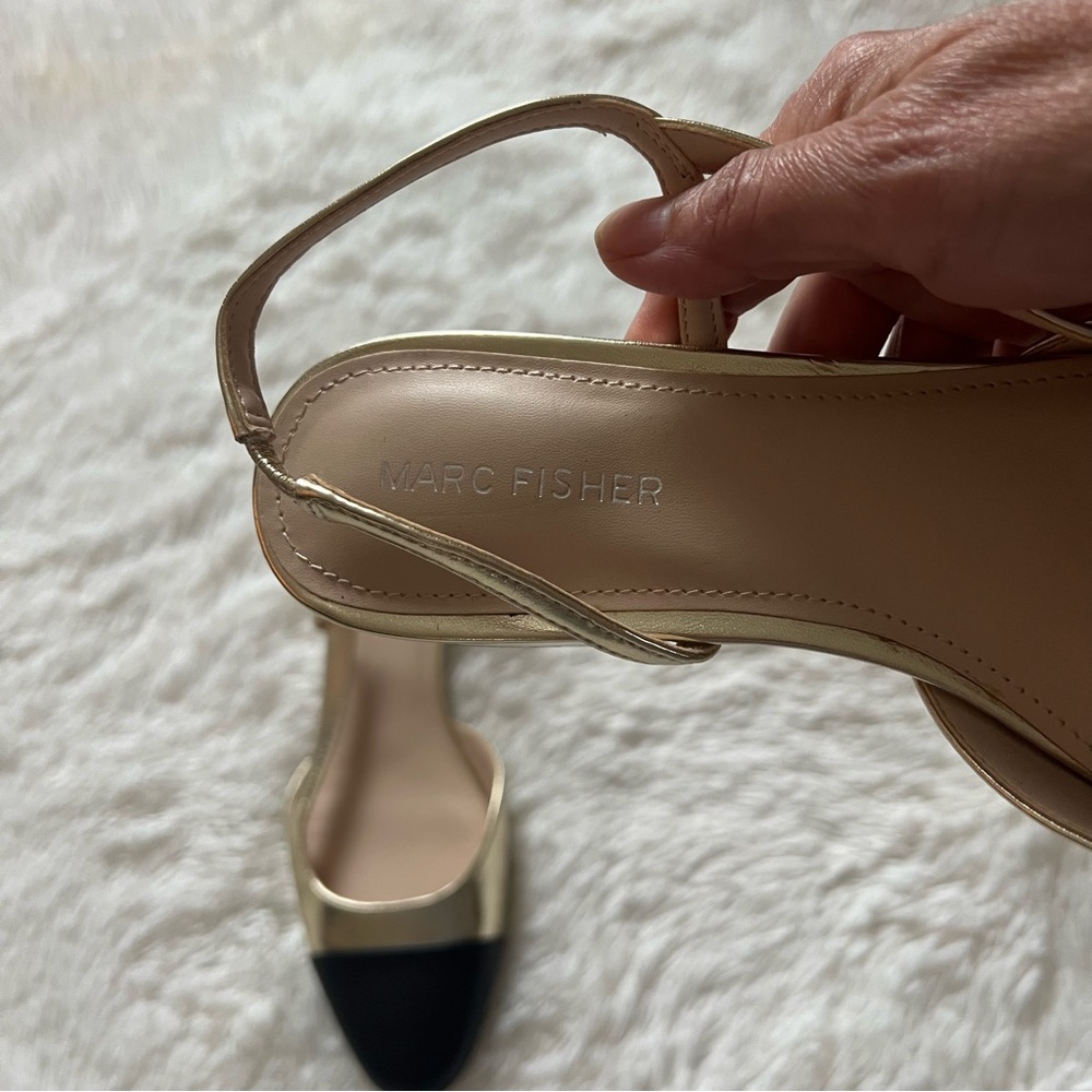 Mark Fisher Dela Pointy Toe Slingback Flats Women’s Dress Shoes Size 7.5 - Picture 8 of 9